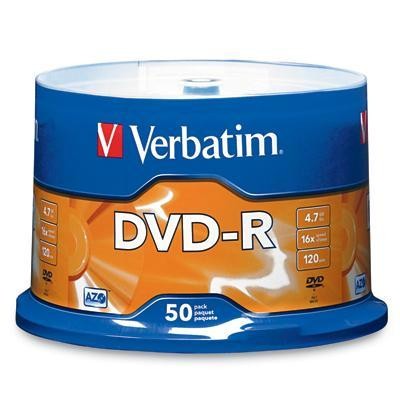 DVD-R 4.7GB 16X 50 Pack
