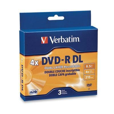 Dvd-r Dl 8.5 Gb 2x-4x 3pk