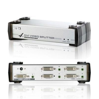4 Port Dvi Video Splitter