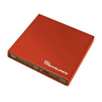 Ext Slim USB DVD/RW Drive Red