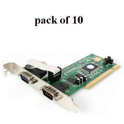 10pk 2-port Serial Pci Cards