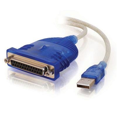 6' Usb To Db25 Ieee1284 Cable
