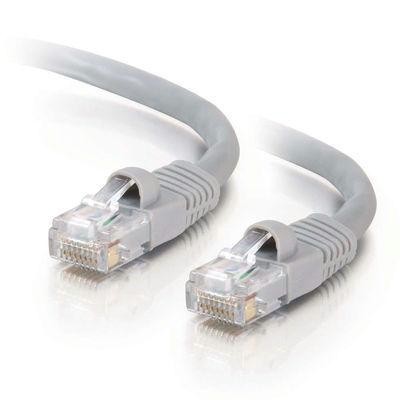 100' Cat5e Snagless Cable Grey