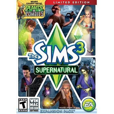 Sims 3 Supernatural Limited Pc