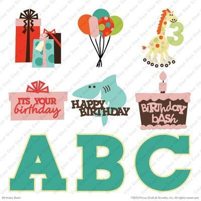 Cricut Birthday Bash Cartridge