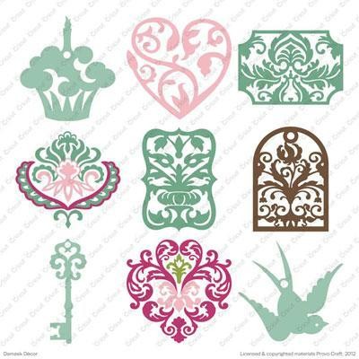 Cricut Damask Decor Cartridge