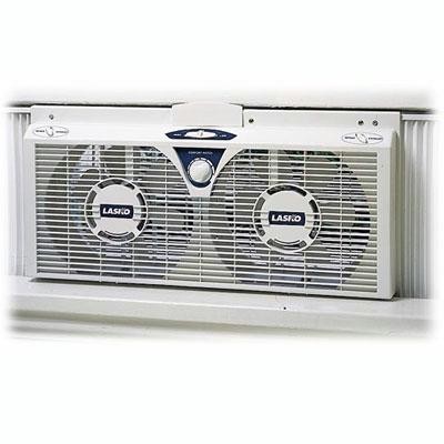 8" Electric Twin Fan W Thermo