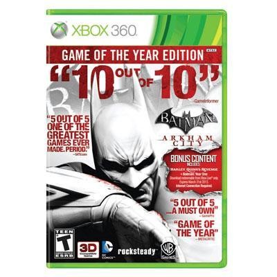 Batman Arkham City Goty X360