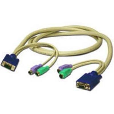 30\' 3 in 1 VGA Extension Cable