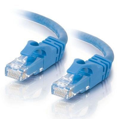 100' Cat6 Snagless Cable Blue