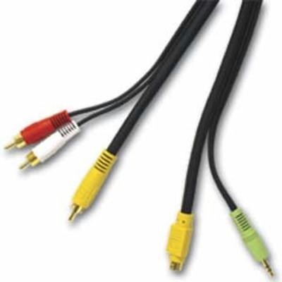 12' S Video 3.5mm Aud Rca Cble
