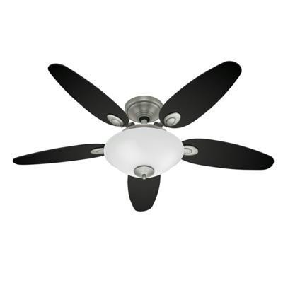 48" Paxton Antique Pewter Fan
