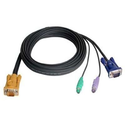 10' SPHD15-HD15/Mini Din Cable