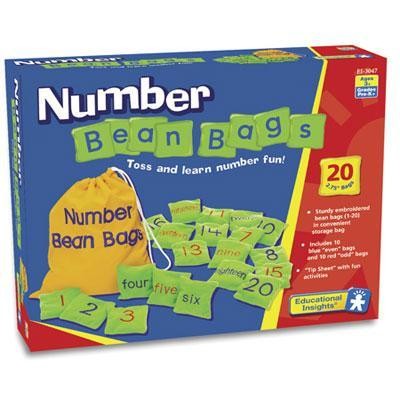 Ed In Play Number Bean Bags