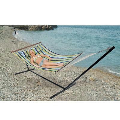 Double Cotton Hammock W Stand