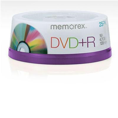 Dvd+r 25pk 16x Spindle