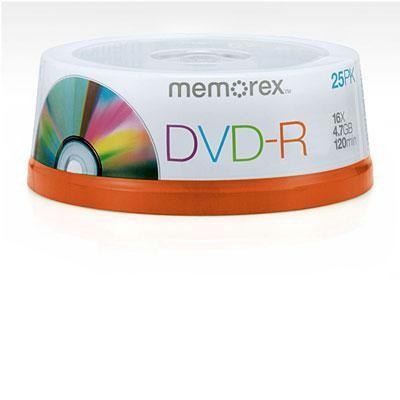 4.7gb  25 Spindle Dvd-r