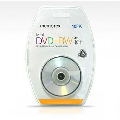 Mini DVD+RW 10 pack