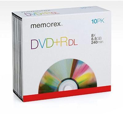 8x Dvd+r Dl 10 Pack