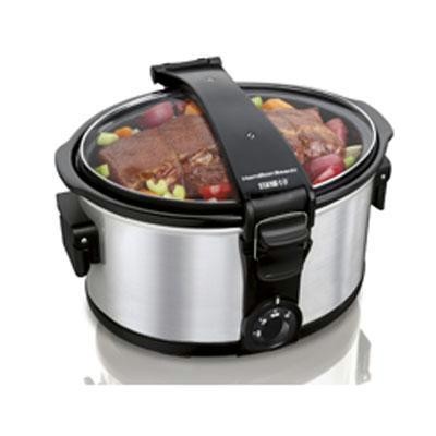 7 Qt Oval Portable Slow Cooker