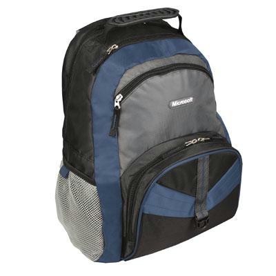 Msft 15.6" Backpack Blk/blue
