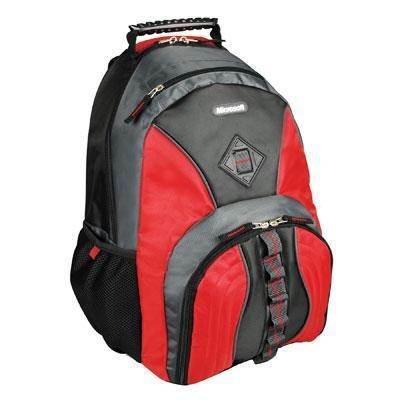 Msft 15.6" Backpack Blk/red