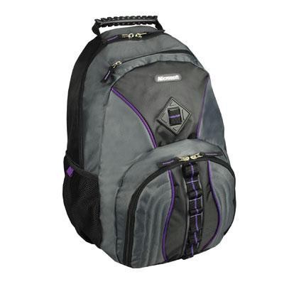 Msft 15.6" Backpack Gry/purple