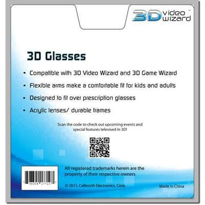 ADULT SIZE 3D GLASSES