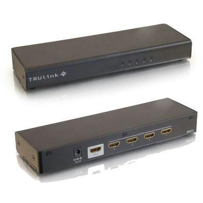 Trulink 4 Port Hdmi Splitter