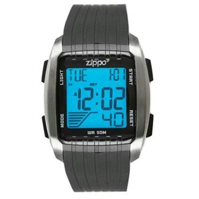 Zippo Digital Watch Black Band
