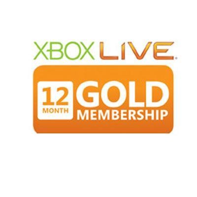 X360 Live 12 Month Gold Card