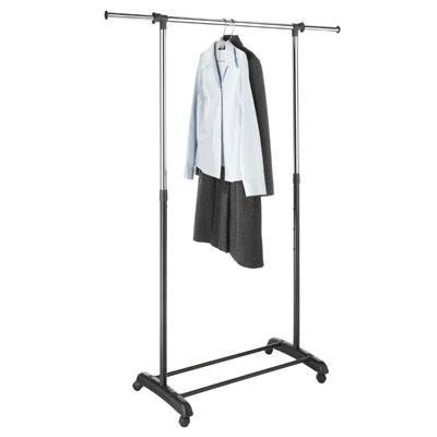 Double Adjustable Garment Rack