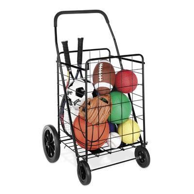 Deluxe Rolling Utlity Cart Blk