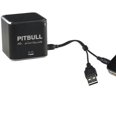 Pitbull Speaker 4gb Black