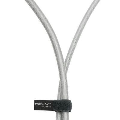 8" Velcro Black Tie-wrap 100pk