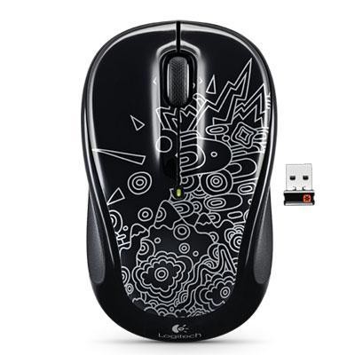 M325 Wrls Mouse BLK TOPOGRAPHY