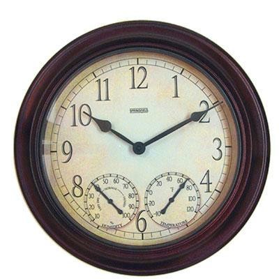 Sf 14" Metal Garden Clock