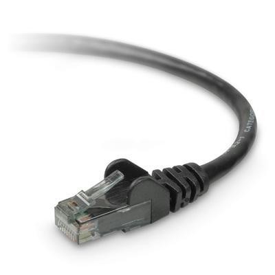 50' Cat6 Patch Cbl Black