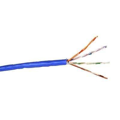 1000' Cat5e Bulk Cable Blue