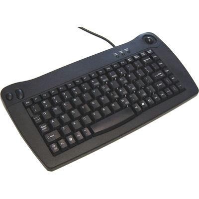 Mini-trackball Keyboard Usb Bk