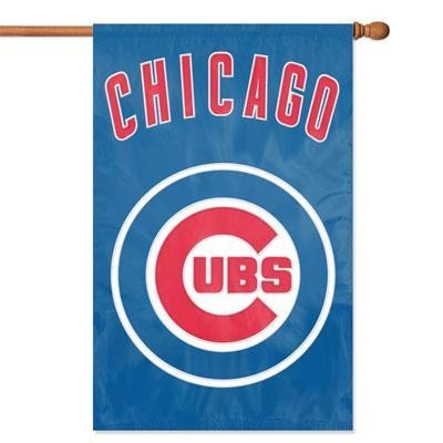Cubs Applique Banner Flag