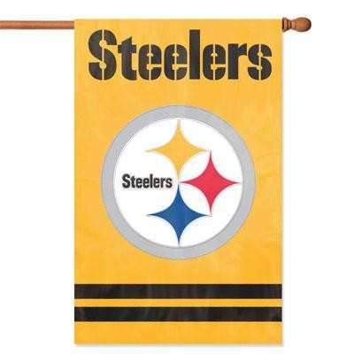 Steelersappliquebannerflag Ye