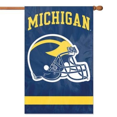 Michigan Applique Banner Flag