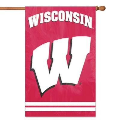 Wisconsin Applique Banner Flag
