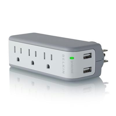 3out/2usb Mini Surge/usb Charg