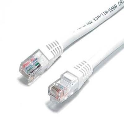 100' Cat6 Rj45 Utp Ntwk White