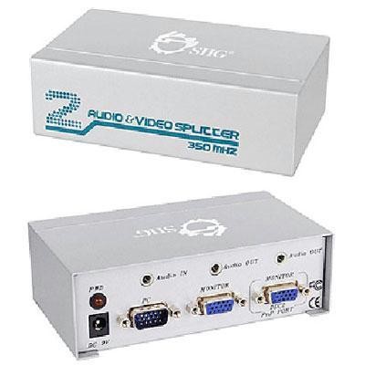 1x2 VGA & Audio Splitter