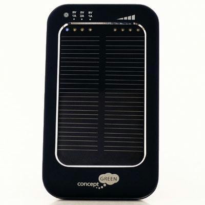 Solar Charger 3600 Mah Black