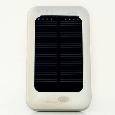 Solar Charger 3600 Mah Silver