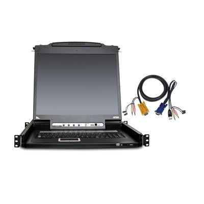 8-Port LCD KVM Console Kit